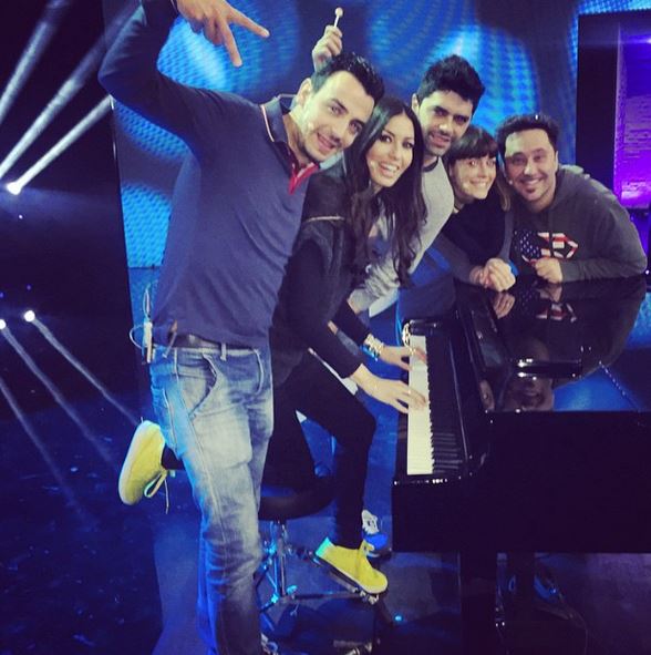 Elisabetta Gregoraci dietro quinte Made in Sud FOTO 8