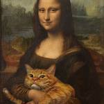 Zarathustra, il gatto rosso grasso nei quadri più famosi 11