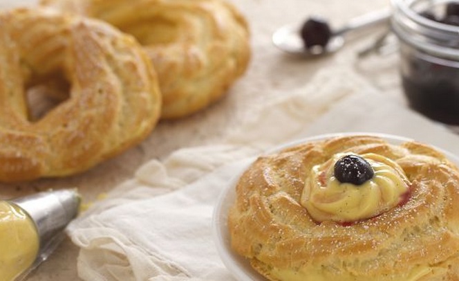 Ricette di dolci: bignè di San Giuseppe al forno