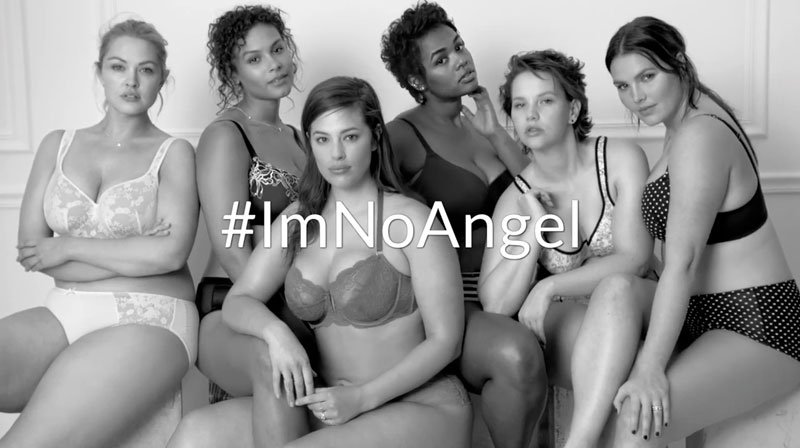 #ImNoAngel, modelle curvy posano per Lane Bryant contro Angeli Victoria's Secret FOTO09