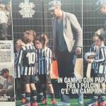 Gigi Buffon alla scuola calcio della Juve. La foto su Diva e Donna
