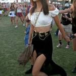 Kendal Jenner e Hailey Baldwin, look hippie al Coachella Festival 08