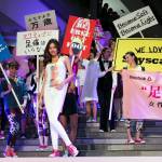 Miranda Kerr ambasciatrice Reebok nel mondo: a Tokyo presenta le Skyscape21
