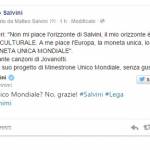 Jovanotti-Fedez-Salvini rissa a 3 su Twitter. "Forte esposizione", "Razzismo?"