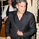 Amal Alamuddin e le gambe magrissime della signora Clooney FOTO 3