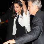 Amal Alamuddin e le gambe magrissime della signora Clooney FOTO