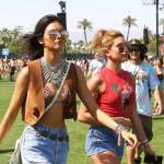 Kendal Jenner e Hailey Baldwin, look hippie al Coachella Festival 4