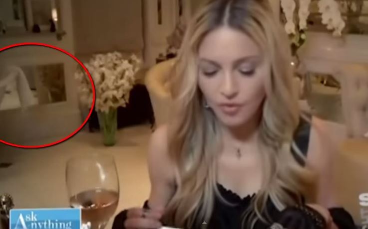 Madonna, spunta un topo a casa della cantante VIDEO