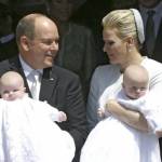Monaco, il battesimo dei gemelli reali Jacques e Gabriella07