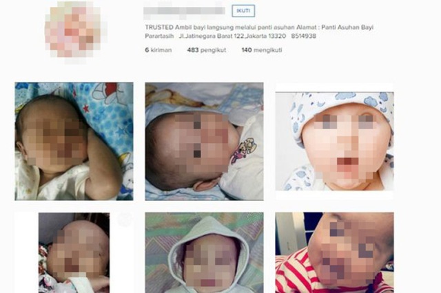 Bambini in vendita su Instagram a 700 euro: l'annuncio choc