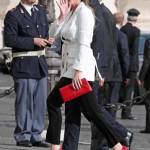 Maria Elena Boschi tacco 12, Lilli Gruber con sandali carroarmato: look dei politici al Quirinale 1