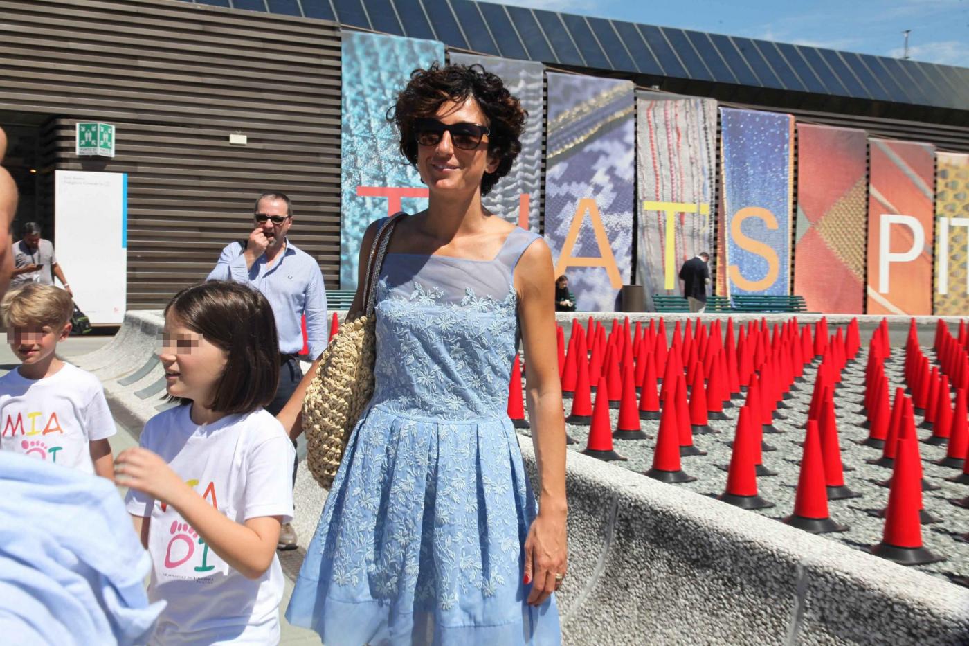 Agnese Renzi, Anna Falchi e Claudia Galanti mamme fashion a Pitti Bimbo06