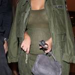 Kim Kardashian incinta, prime FOTO del pancino