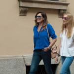 Alena Seredova e Lavinia Borromeo fanno shopping a Milano FOTO 25