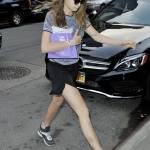 Cara Delevingne in minishorts a New York FOTO 11