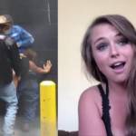 Alexis Frulling lo fa per strada con 3 uomini, Video diventa virale: la replica