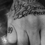 David Beckham nuovo tatuaggio dedicato alla moglie Victoria