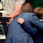 David Beckham papà ideale: a Wimbledon con il figlio Romeo4