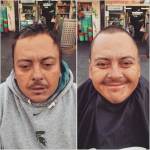 Nasi Sobhani, il barbiere che taglia capelli gratis ai barboni di Mebourne5