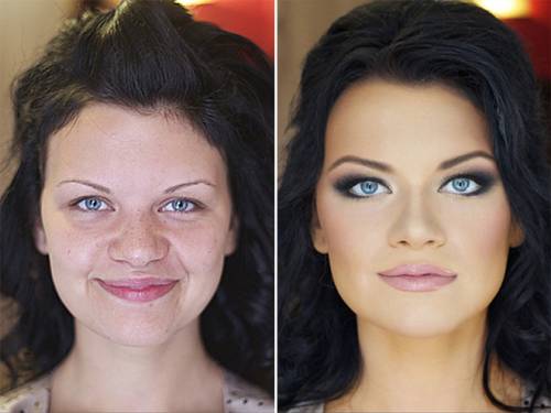 Donne prima e dopo make up: svelato il trucco, cambiamento incredibile!