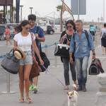 Belen Rodriguez e la sorella Cecilia lasciano Formentera FOTO 28