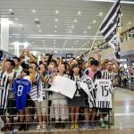 Marchisio, Buffon, Llorente, Pogba a Shanghai: arrivo in aeroporto FOTO