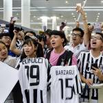 Marchisio, Buffon, Llorente, Pogba a Shanghai: arrivo in aeroporto FOTO 1