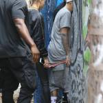 Justin Bieber indossa calzini con scritto "Fuck you" FOTO 1