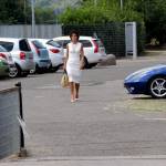 Agnese landini, moglie precaria di Renzi esce da scuola1