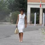 Agnese landini, moglie precaria di Renzi esce da scuola11