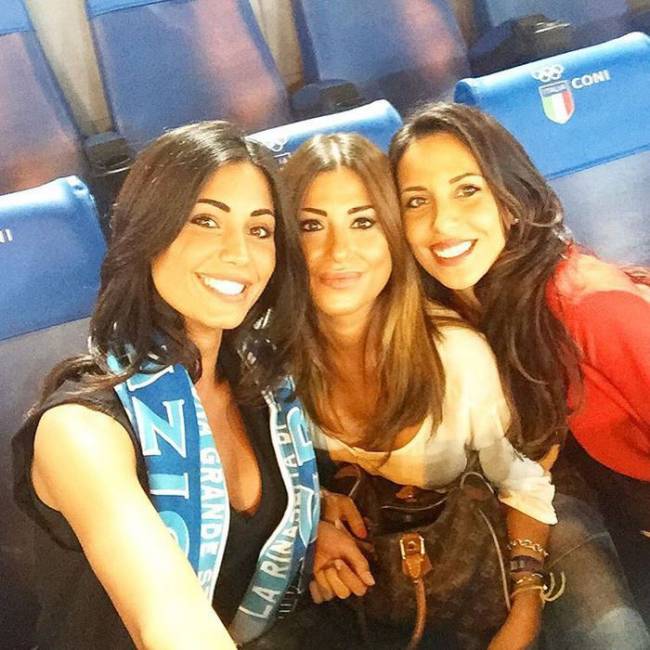 Federica Nargi allo stadio per il suo Matri: FOTO Instagram