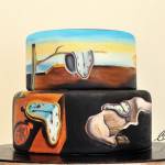 Cake art di Maria quadri famosi riprodotti su torte sacher2
