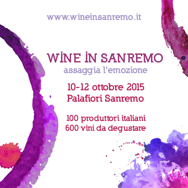 I° edizione di "Wine in Sanremo" nella famosa città dei fiori