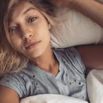Gigi Hadid, selfie struccata su Instagram FOTO