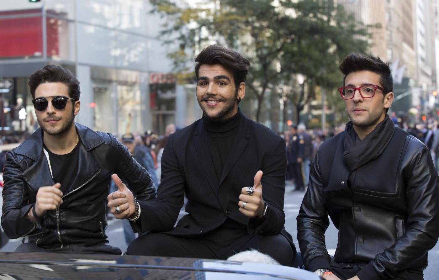 Il Volo al Columbus day di New York FOTO u