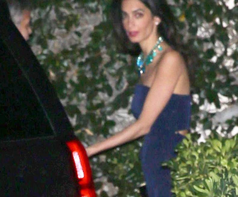 Amal Alamuddin incinta? Pancetta sospetta FOTO