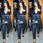 Kylie Jenner sensuale: scollatura estrema e total black FOTO