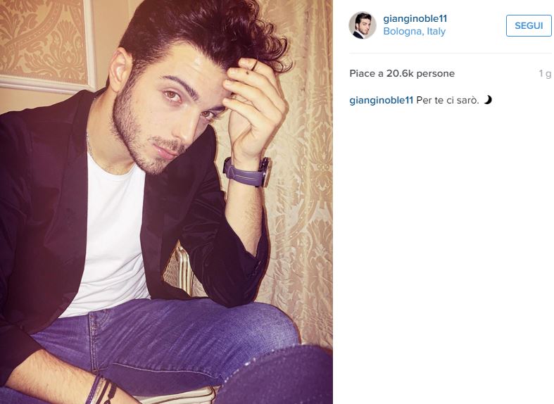 Gianluca Ginoble (Il Volo): dedica alla fidanzata sui social?