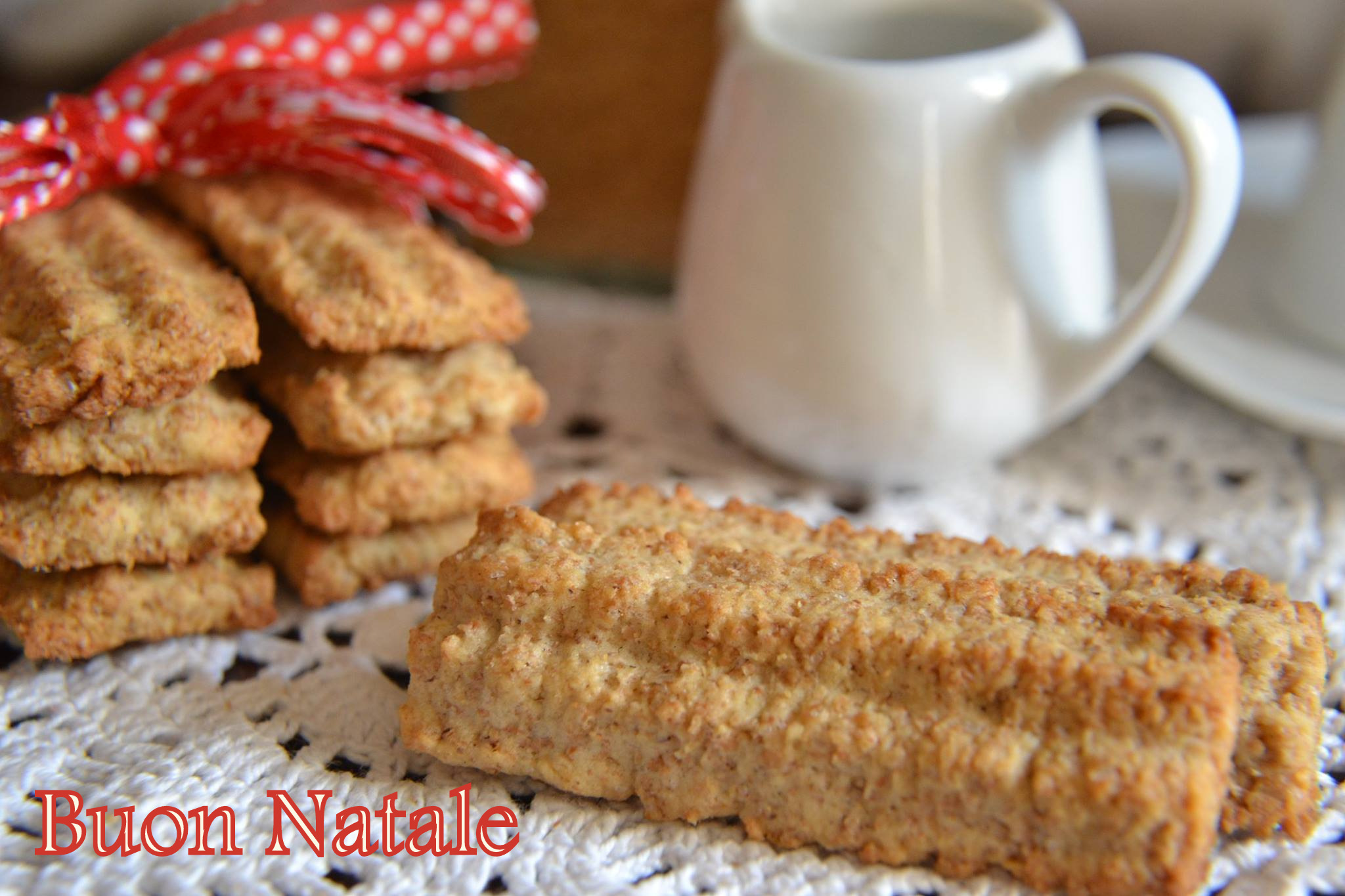 Speciale Natale: Biscotti rustici integrali
