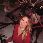 Mariah Carey gioca a palle di neve con i gemelli4