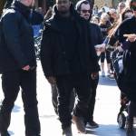 Kanye West e Kourtney Kardashian a Disneyland con i figli6