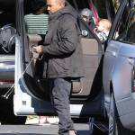Kanye West e Kourtney Kardashian a Disneyland con i figli5