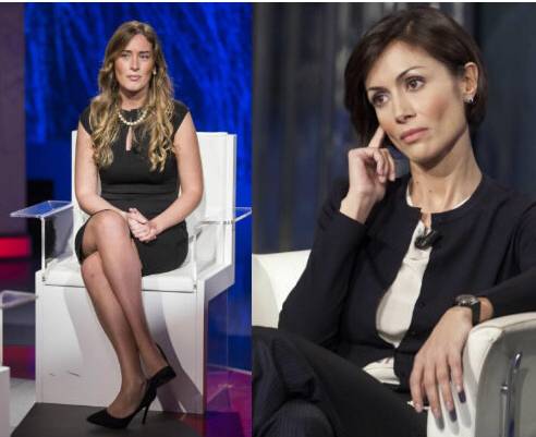 Maria Elena Boschi e Mara Carfagna: look a confronto FOTO