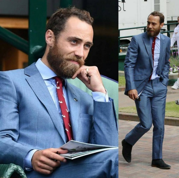 James Middleton ha indossato dei gemelli dedicati al suo therapy dog