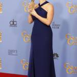 Kate Winslet, vestito blu firmato Dior ai Golden Globe13