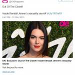 "Kendall Jenner lesbica, presto il coming out", dice Ok Magazine