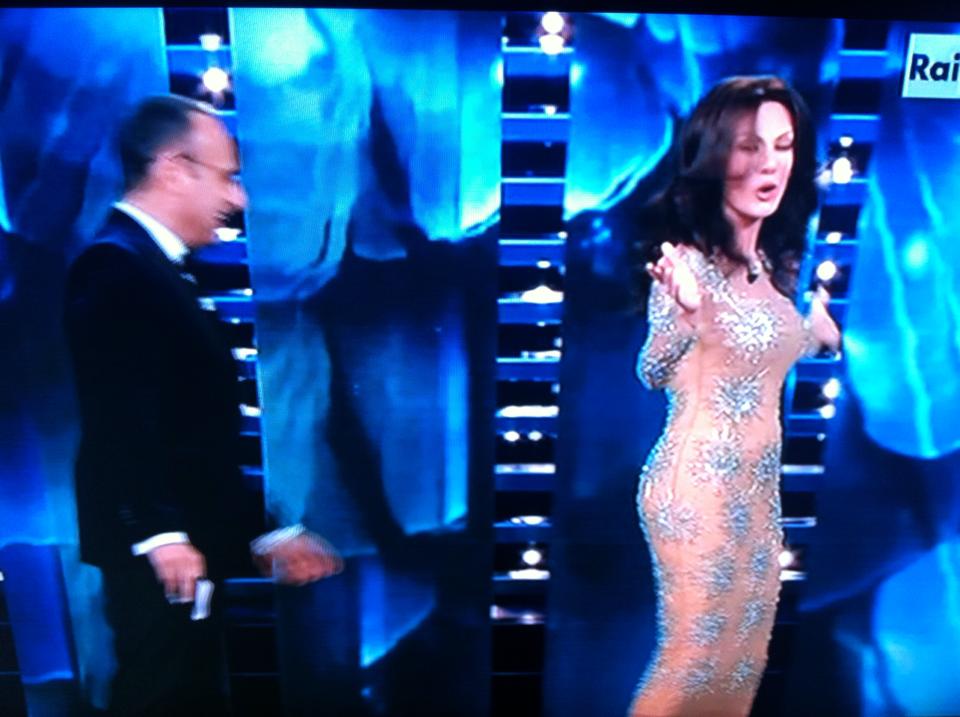 Virgini Raffaele: Sabrina Ferilli per Sanremo FOTO