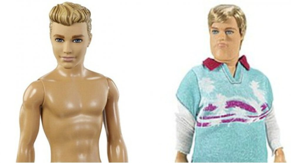 Barbie curvy Campagna Twitter per chiedere Ken con la pancetta5
