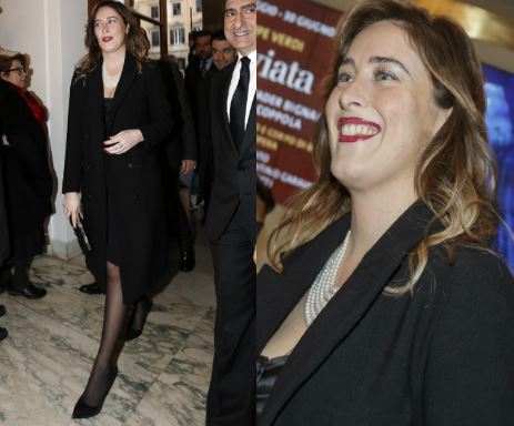 Maria Elena Boschi, longuette, camicia bianca e tacchi FOTO