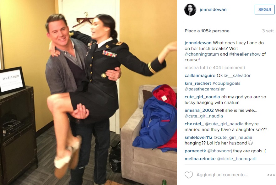 Channing Tatum: chi è la moglie Jenna Dewan